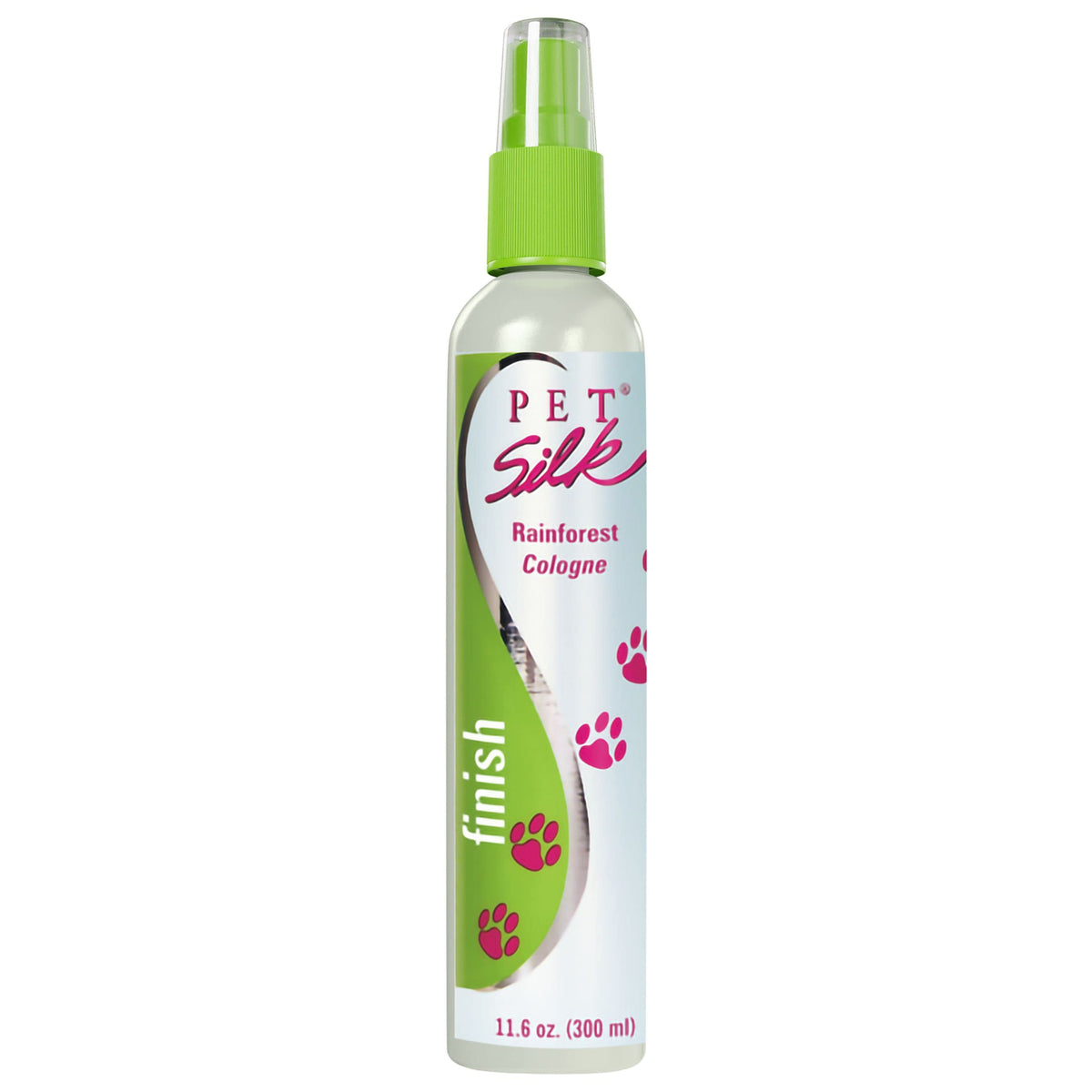 Pet Silk Rainforest Spray Bottle ready for grooming sessions and coat refresh.