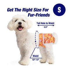 Pet Soft Blossom dog diapers soft mesh padding increases comfort.