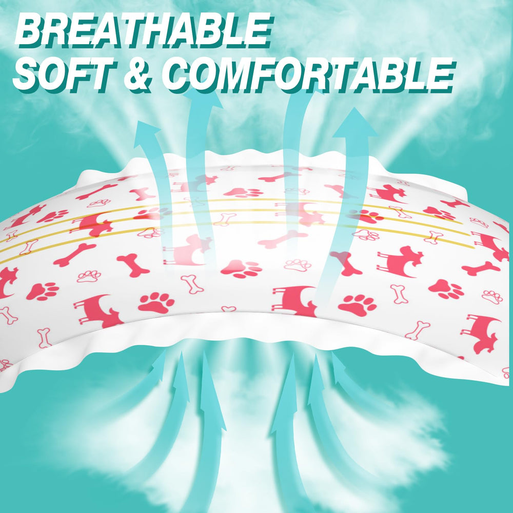 Pet Soft cat diapers breathable-outer-layer offers all-season comfort.