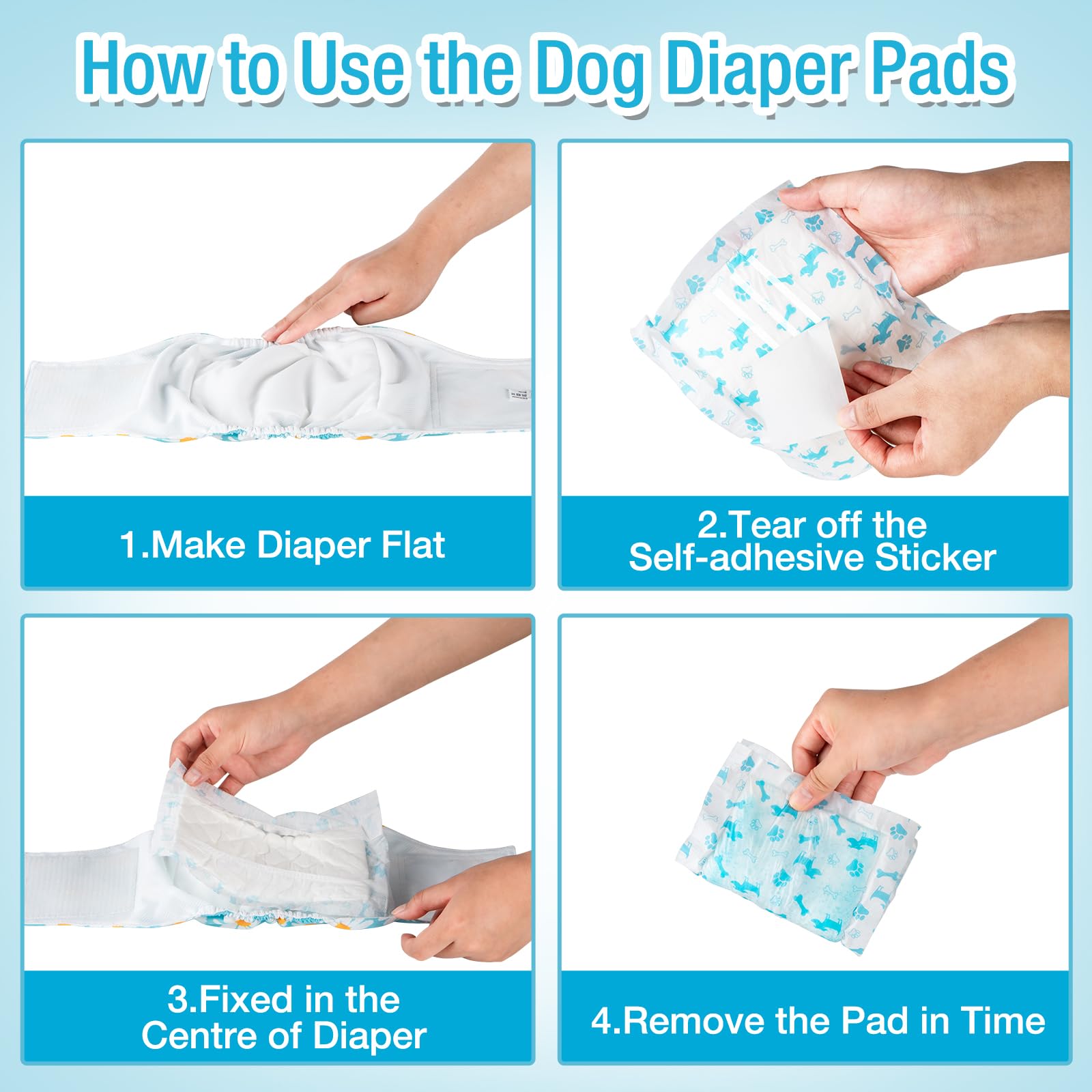 Pet Soft dog diaper liners customer-service responsive support within 24 hours