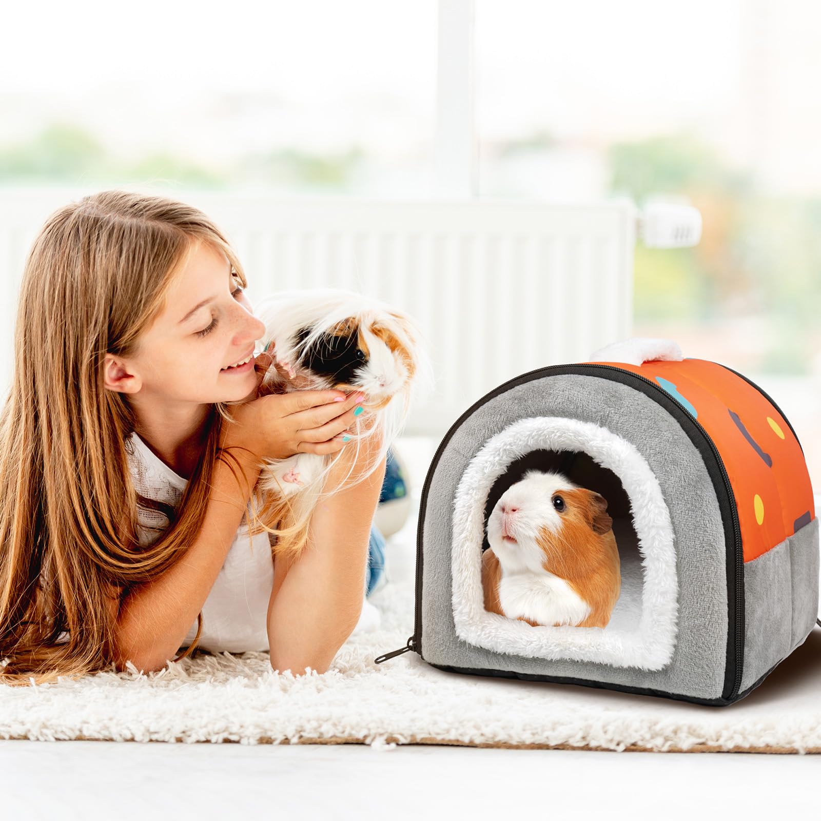Pet Soft washable small animal bed simplifies cleanup