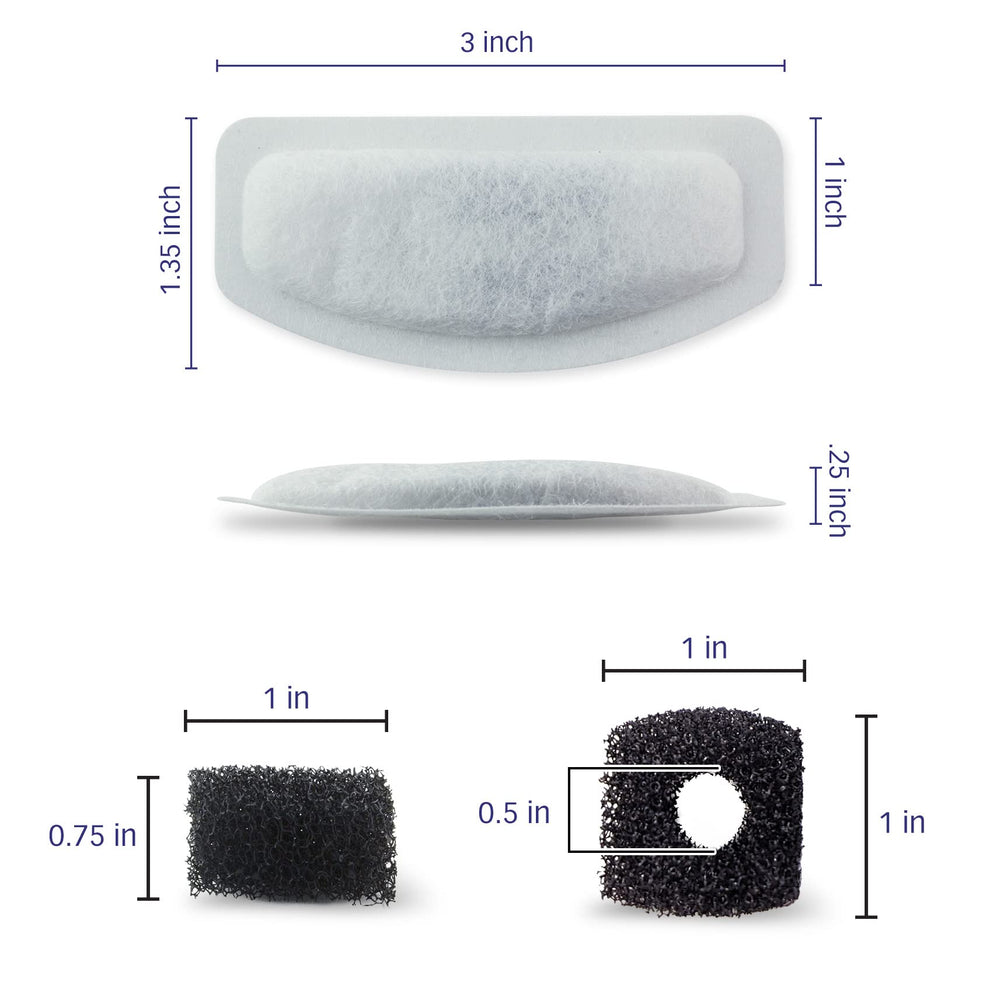 PET STANDARD replacement filters for ORSDA fountain maintain water freshness.