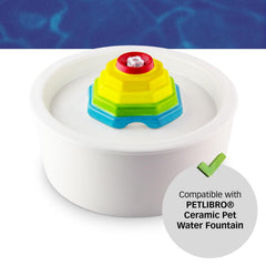 PET STANDARD activated-carbon layer closeup supports odor control and taste enhancement.