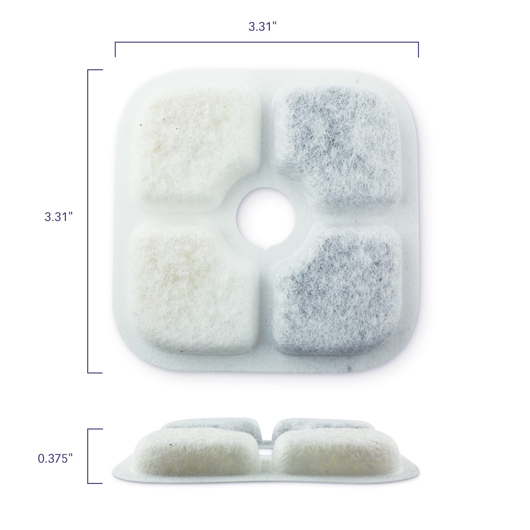 PET STANDARD compatible with Catit PIXI fountain demonstrates seamless setup.