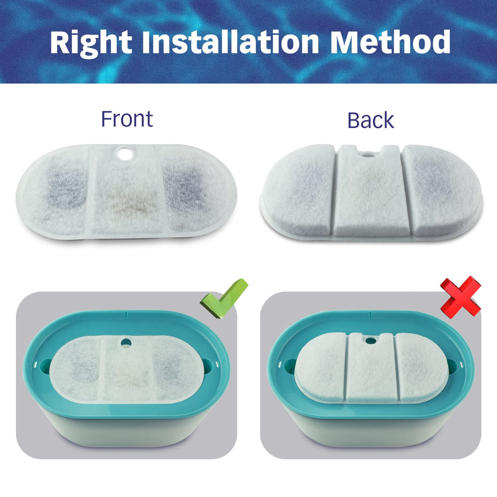 PET STANDARD filter in use with PETLIBRO fountain improves water cleanliness