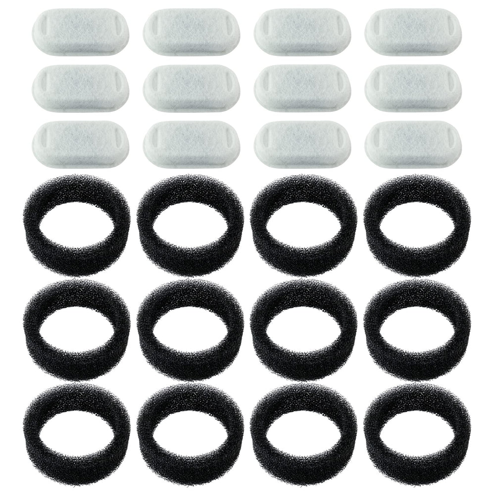 PET STANDARD filter pack oval helps keep fountain water clean for pets.