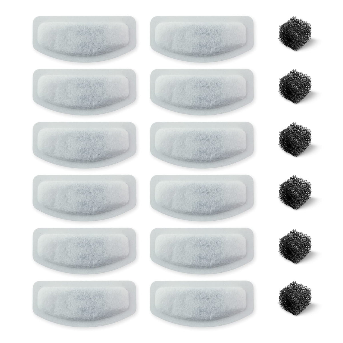 PET STANDARD ORSDA fountain filter in stainless setup demonstrates clean water filtration.