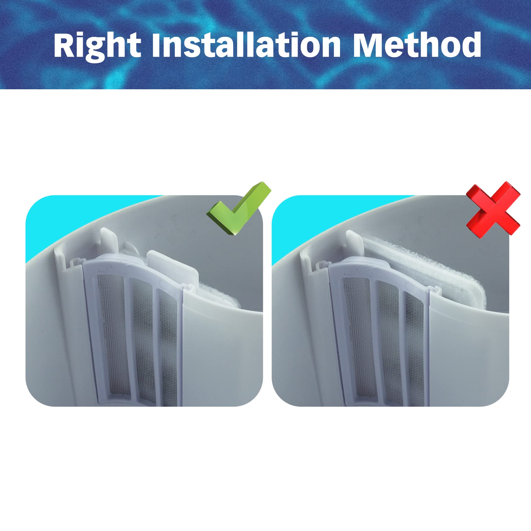 PET STANDARD pack of 10 filters ready for convenient replacement in busy homes.