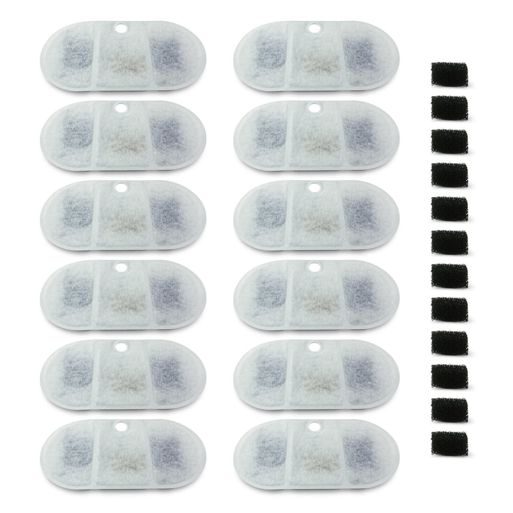 PET STANDARD replacement filter compatibility with PETLIBRO oval fountain for cleaner water