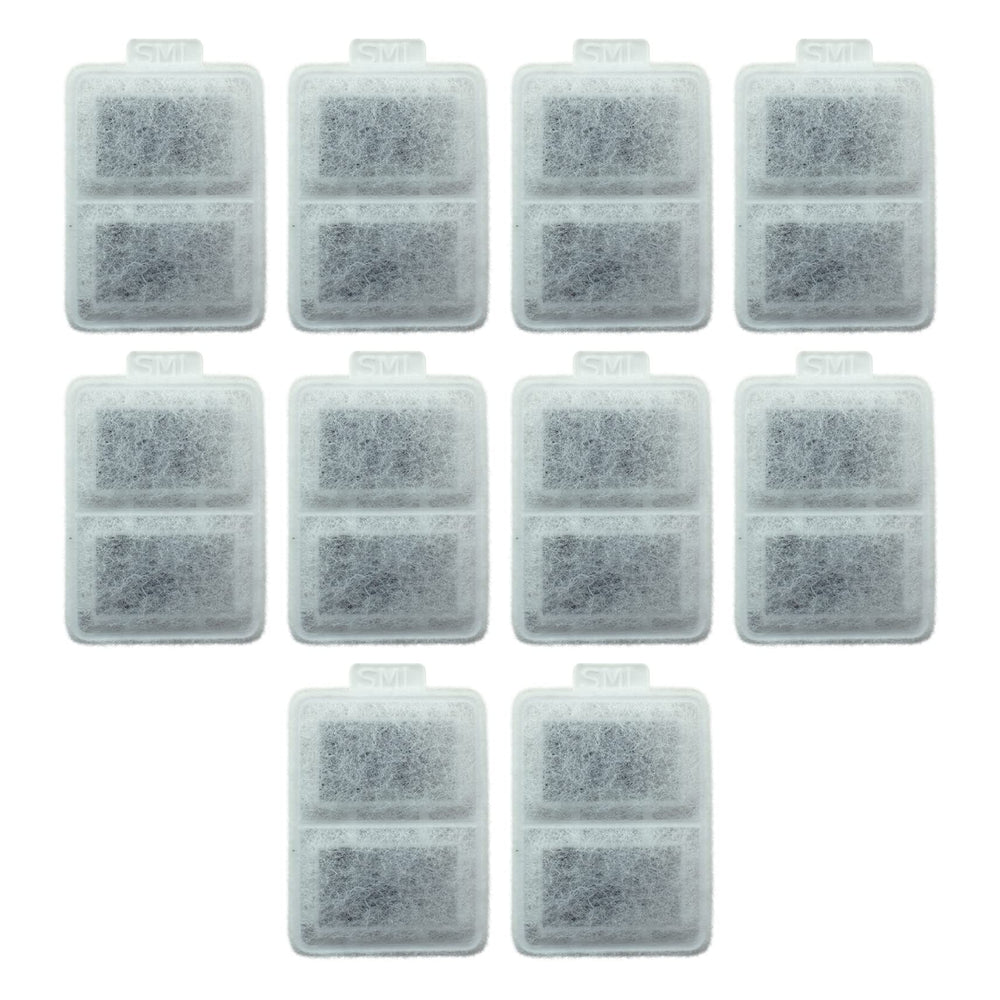 PET STANDARD replacement filter for Whisker City fountain pack of 10 keeps water clean and fresh.