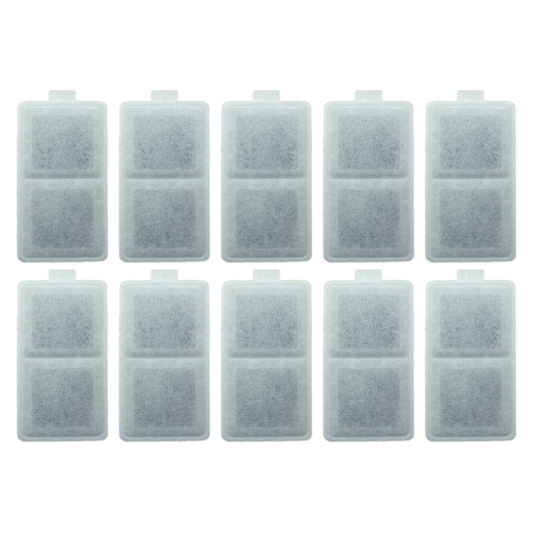 PET STANDARD replacement large water filter pack 10 for Whisker City fountain—improved hydration and cleaner taste.