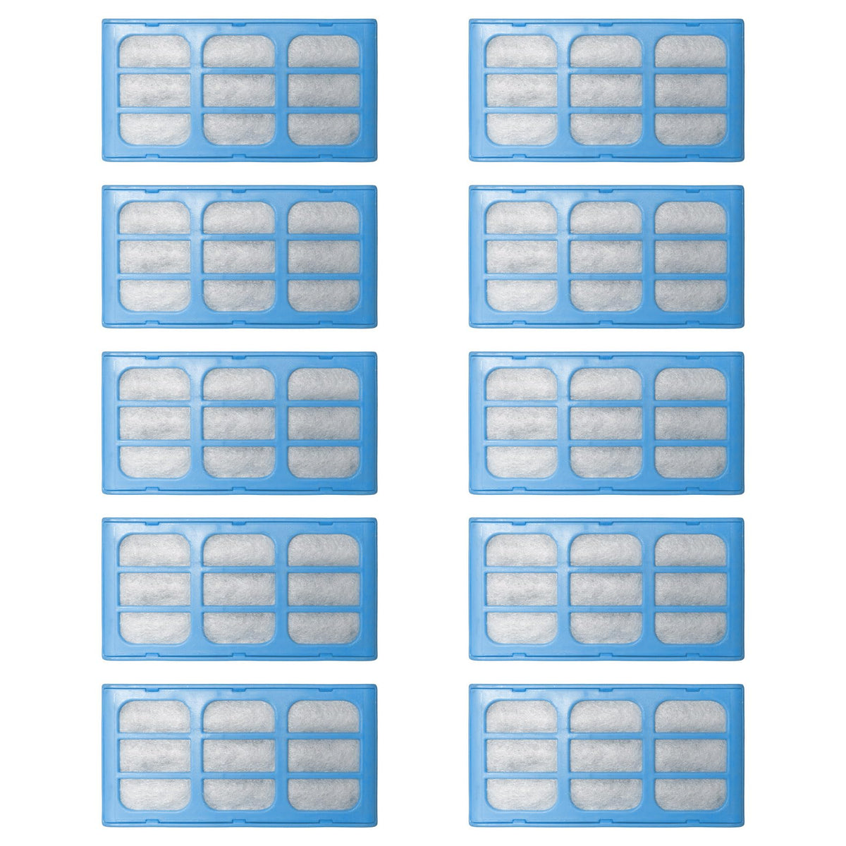 PET STANDARD replacement filter cartridge for Cat Mate fountain close up showing dual density pad.
