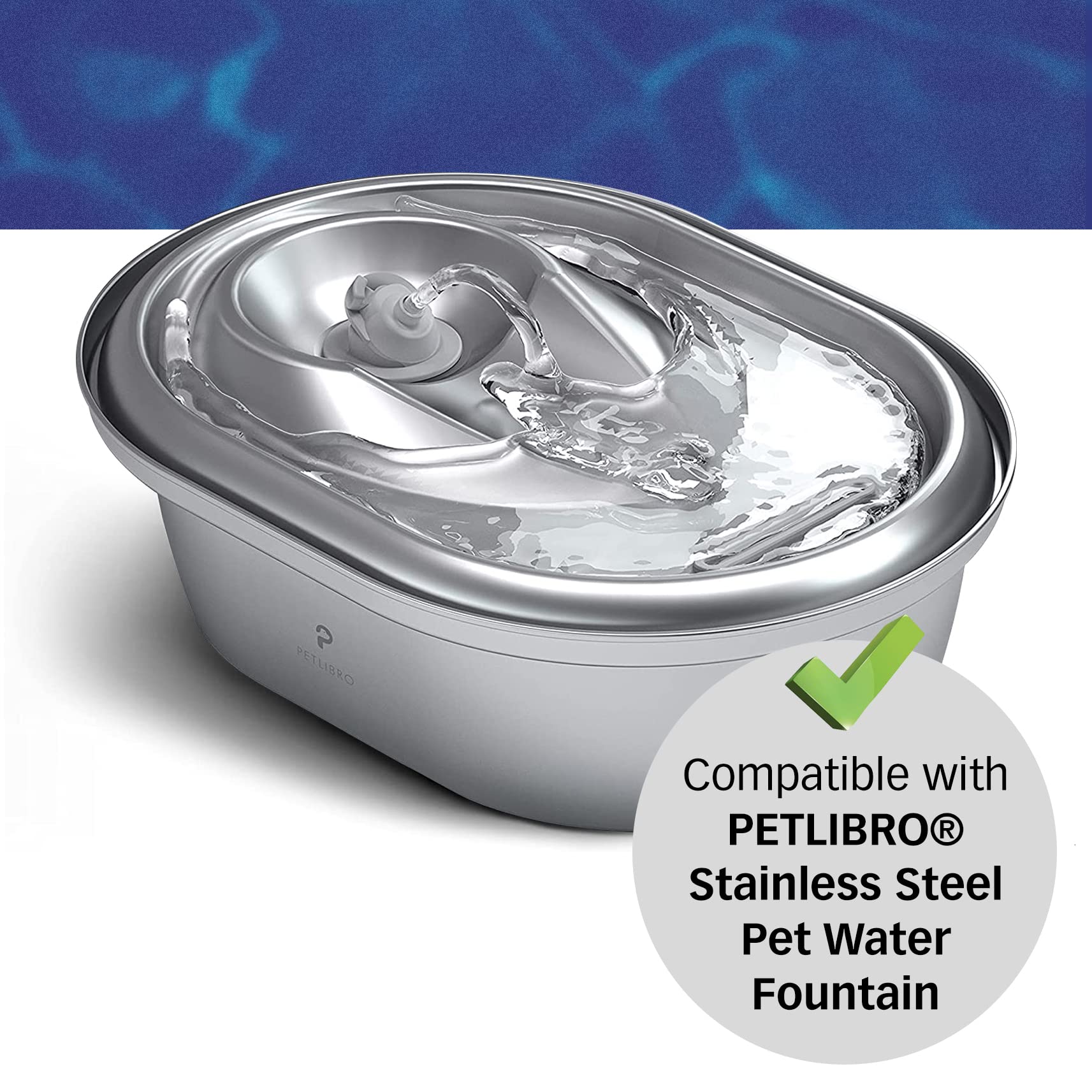 PET STANDARD soak and rinse guide ensures safe, dust-free first use.