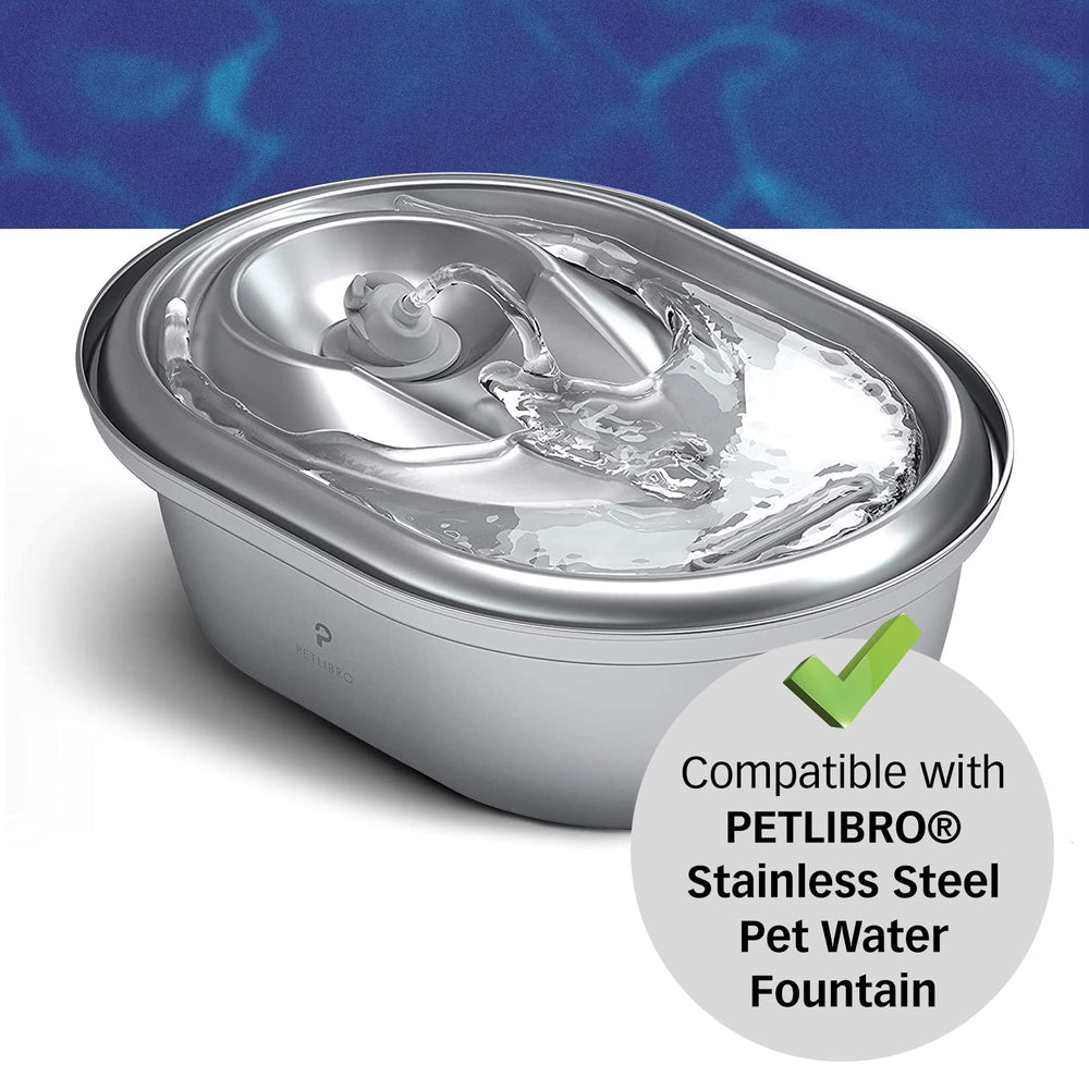 PET STANDARD soak and rinse guide ensures safe, dust-free first use.