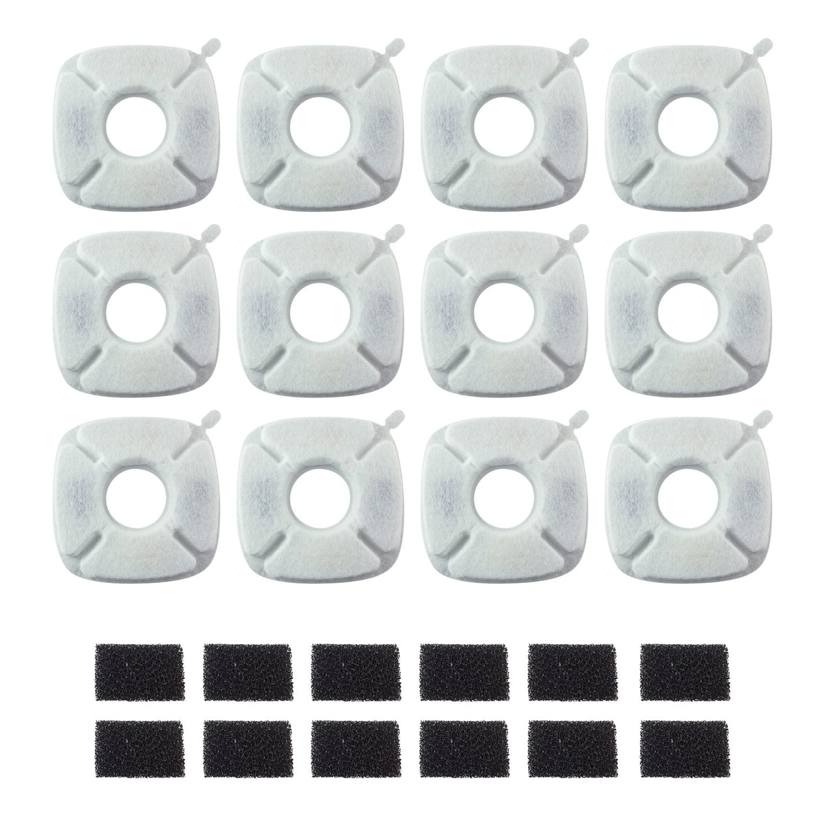 PET STANDARD VEKEN 95oz fountain filter pack front view for cleaner hydration.