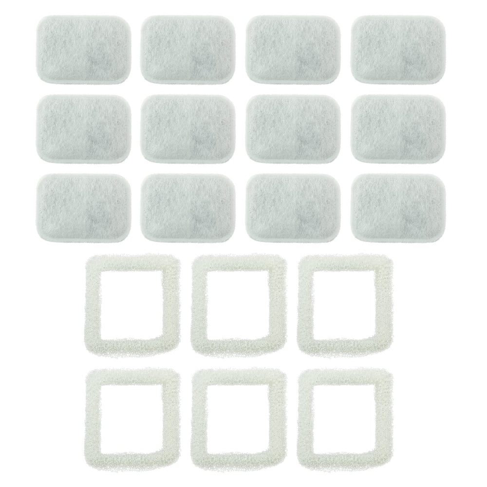PET STANDARD water filters pack12 overview for fountain filtration.