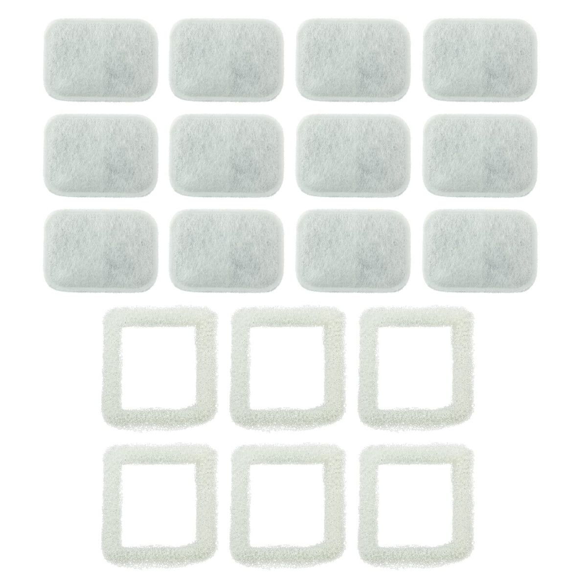PET STANDARD water filters pack12 overview for fountain filtration.