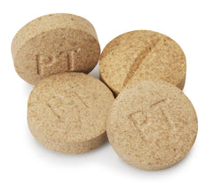 Pet-Tabs Plus chewable tablet demonstrates easy daily nutrition for dogs.