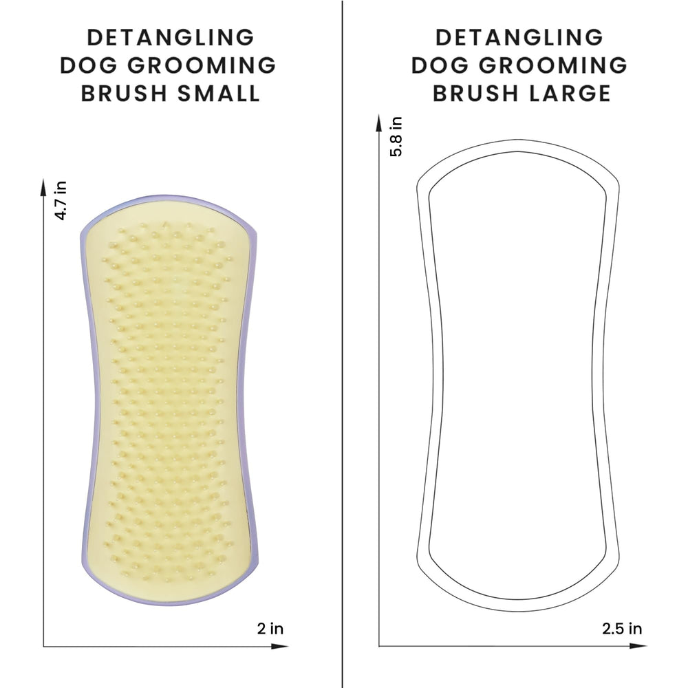 Pet Teezer easy-clean mechanism makes hair removal quick after brushing.