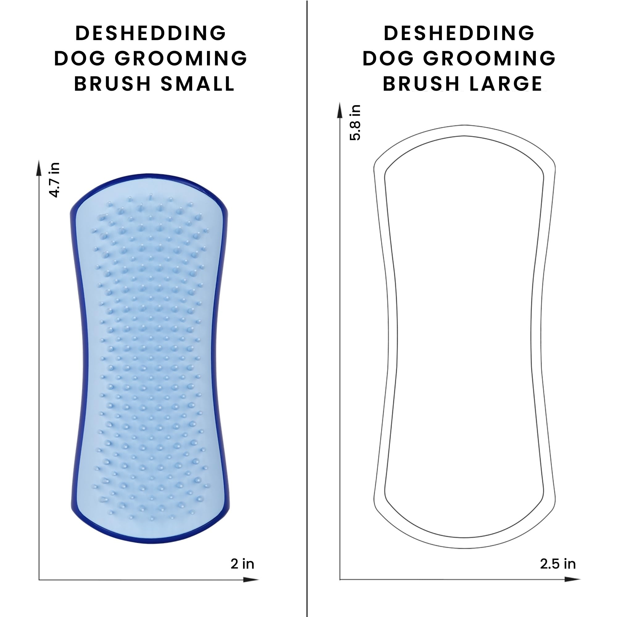 Pet Teezer deshedding dog brush bath time use shows multi-use for wet or dry fur
