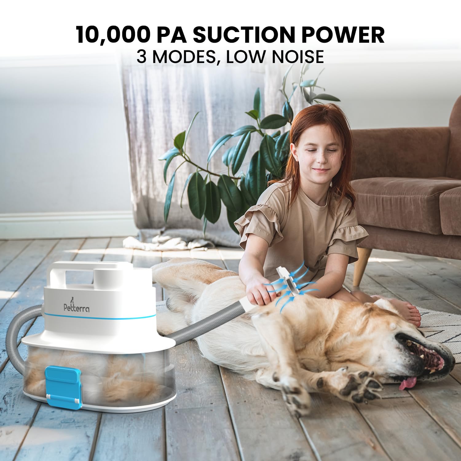 PET TERRA FurCare Pro support-warranty highlights 1-year coverage and 7x24 service