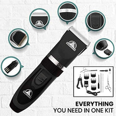 Pet Union nail trimmer used for safe nail trimming during sessions