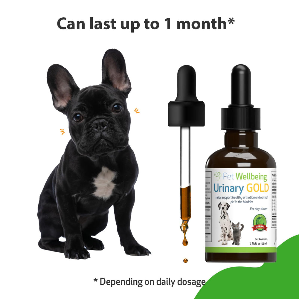 Pet Wellbeing Urinary Gold NASC-certified seal indicating third-party testing