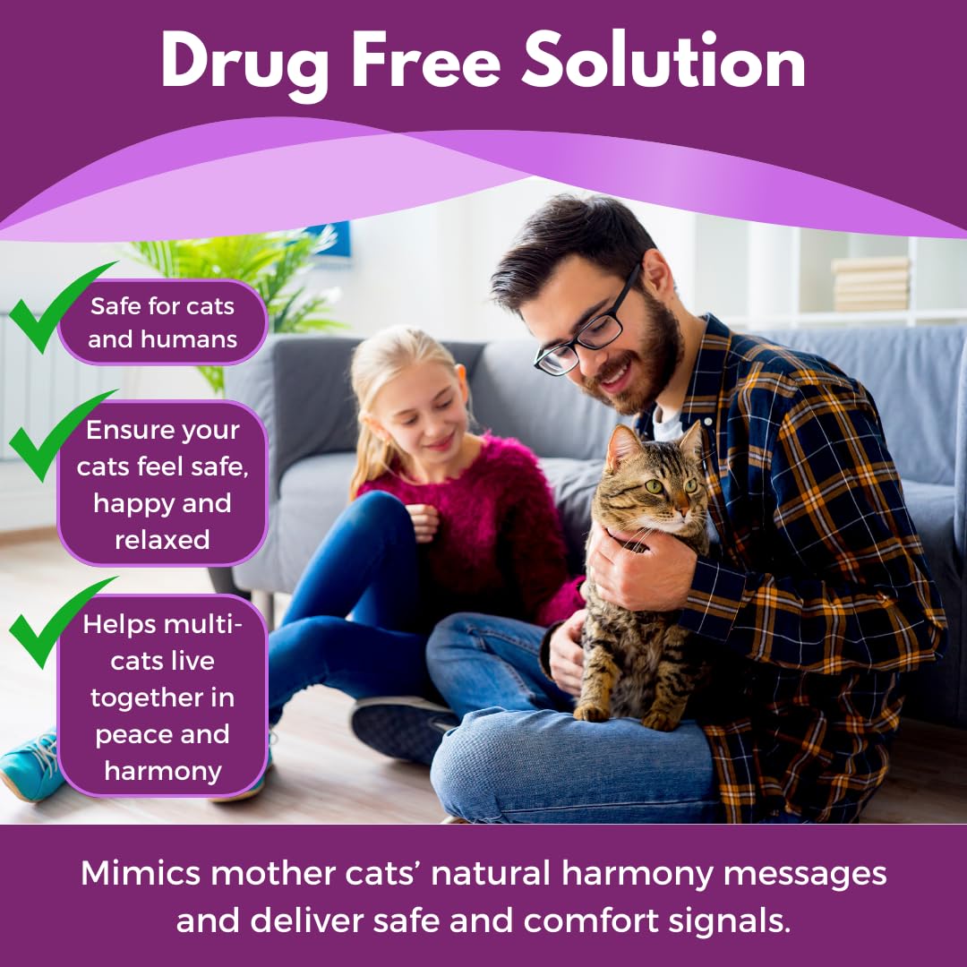 Pet Zephyr pack-4-refills delivers months of pheromone calming for homes.