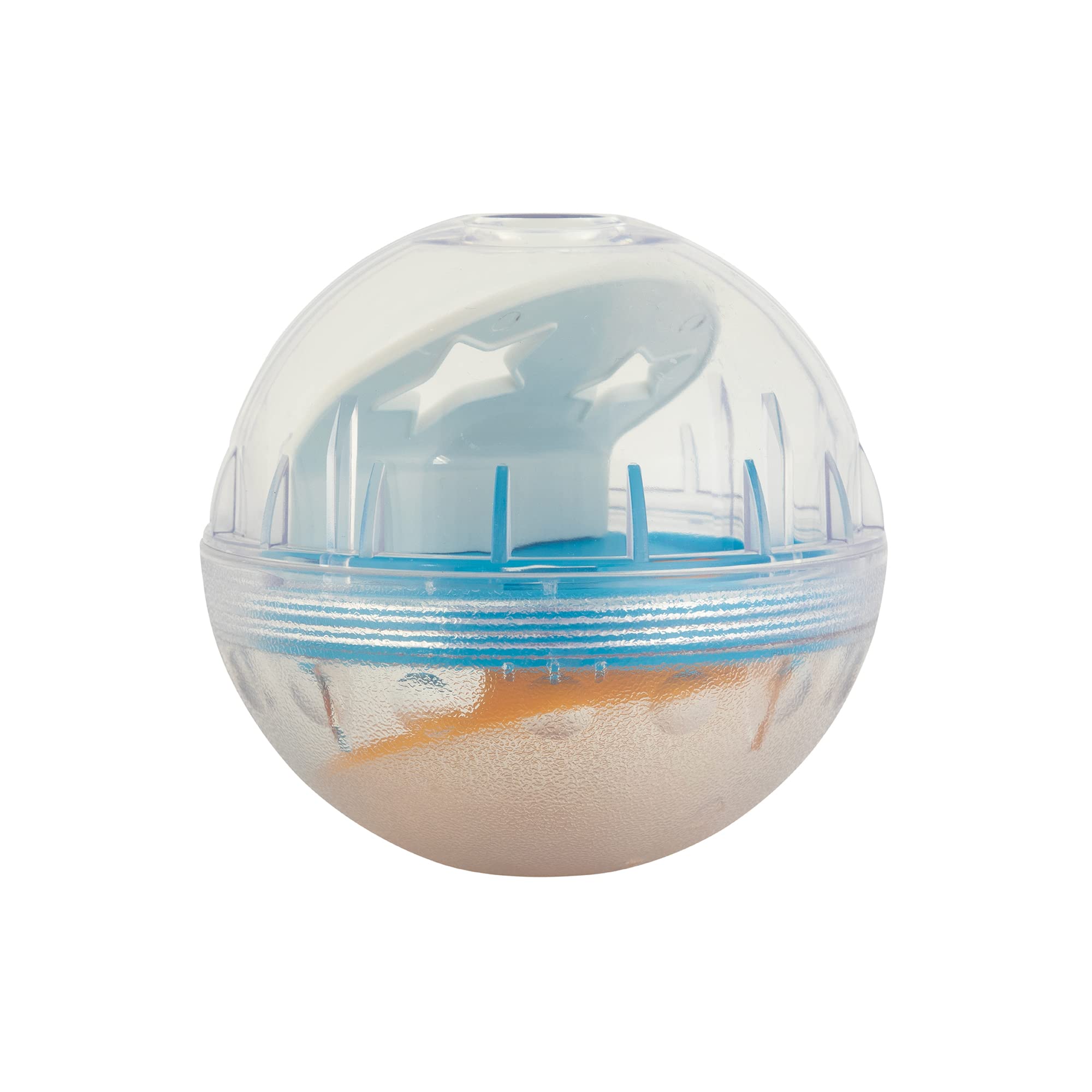 Pet Zone IQ Treat Ball encourages problem-solving without food aggression.