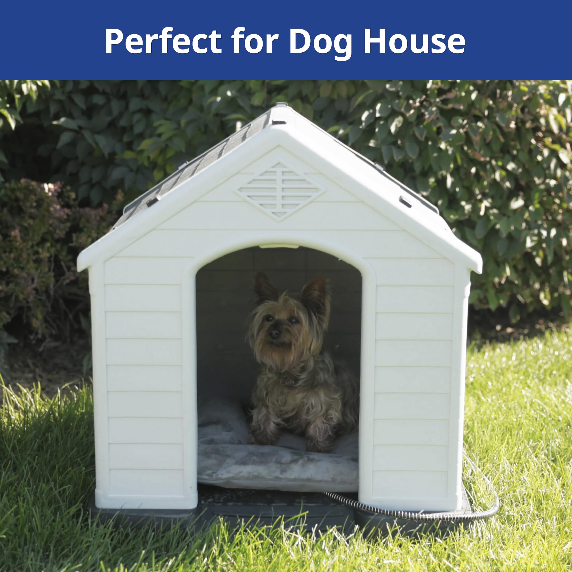 Petace outdoor heated cat bed indoor outdoor use proves versatile shelter option.