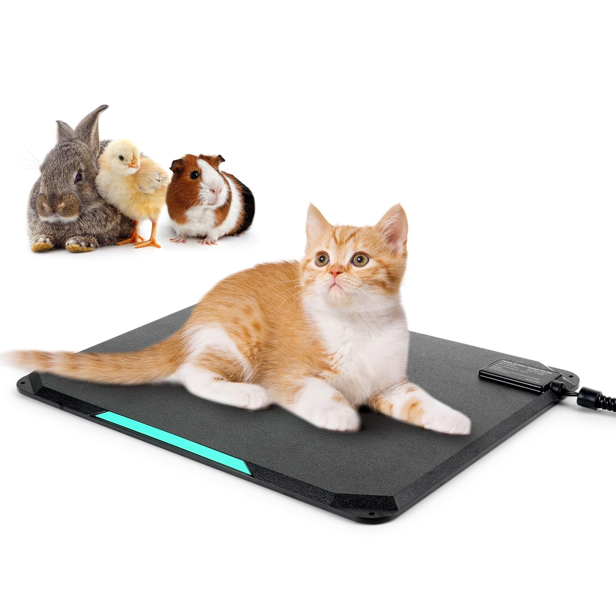 Petace Outdoor Heated Pad cover — rugged waterproof surface for year-round warmth.