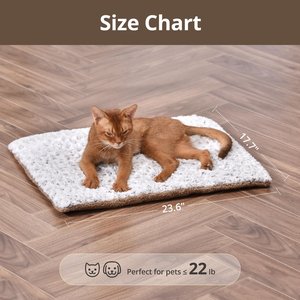 Petace Self Warming Bed in drawstring bag for travel and easy packing.