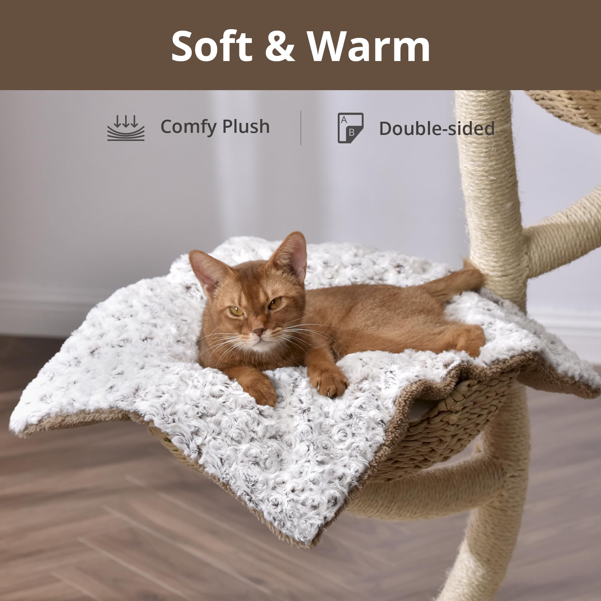 Petace Self Warming Bed two-sided design showing versatile sleep surfaces.