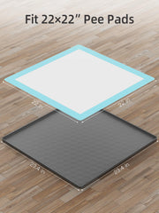 Petacola anti-slip silicone surface keeps pads fixed during excited paw steps.