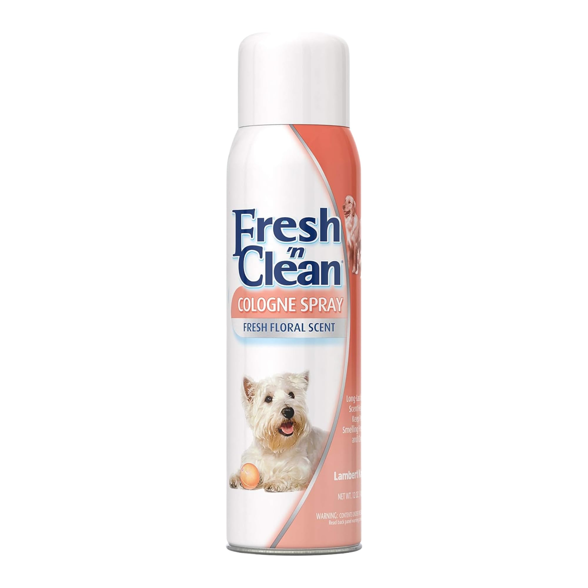 PetAg Fresh ’n Clean bottle front shows easy-to-use 12 oz spray bottle for odor control.