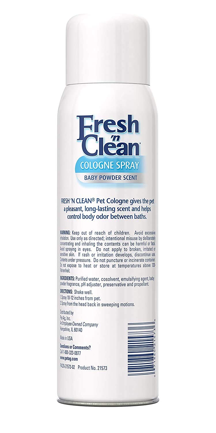 PetAg Fresh 'n Clean cap-and-bottle close-up showing easy spray.