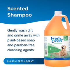 PetAg Fresh 'n Clean lather demonstrates gentle cleansing for dogs