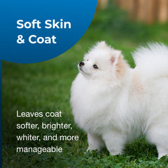 PetAg Snowy-Coat muzzle discoloration near mouth brightens.