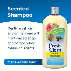 PetAg Fresh ’n Clean tropical scent dog image highlighting long-lasting fragrance.
