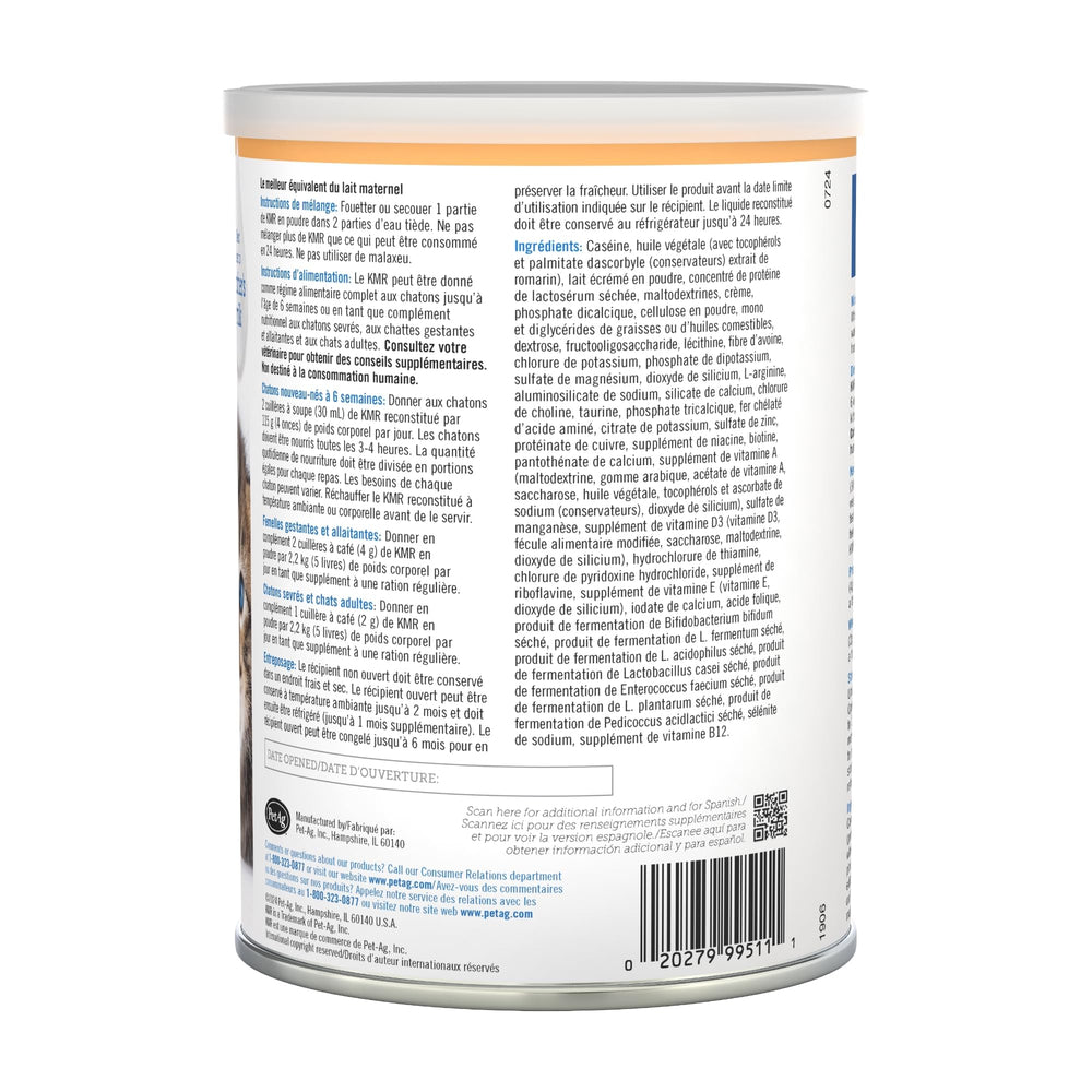 PetAg KMR kittens thriving after feeding with healthy coats