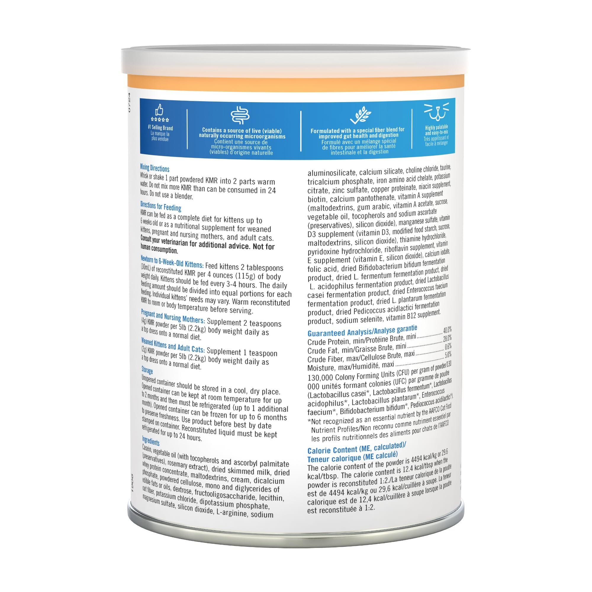 PetAg KMR ready-to-serve formula in a bowl ready for kittens