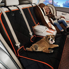 Petalage Car Seat Protector waterproof-barrier protects seats from mud and spills.