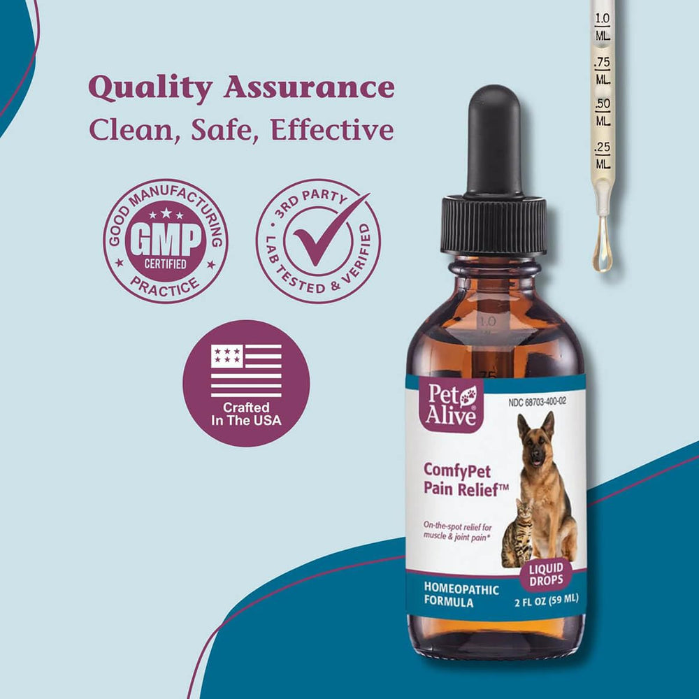 PetAlive ComfyPet-packaging-look communicates Silver Star Brands trusted heritage.