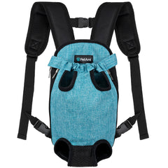 PetAmi Dog Carrier Backpack front view highlighting lightweight design for outdoor adventures