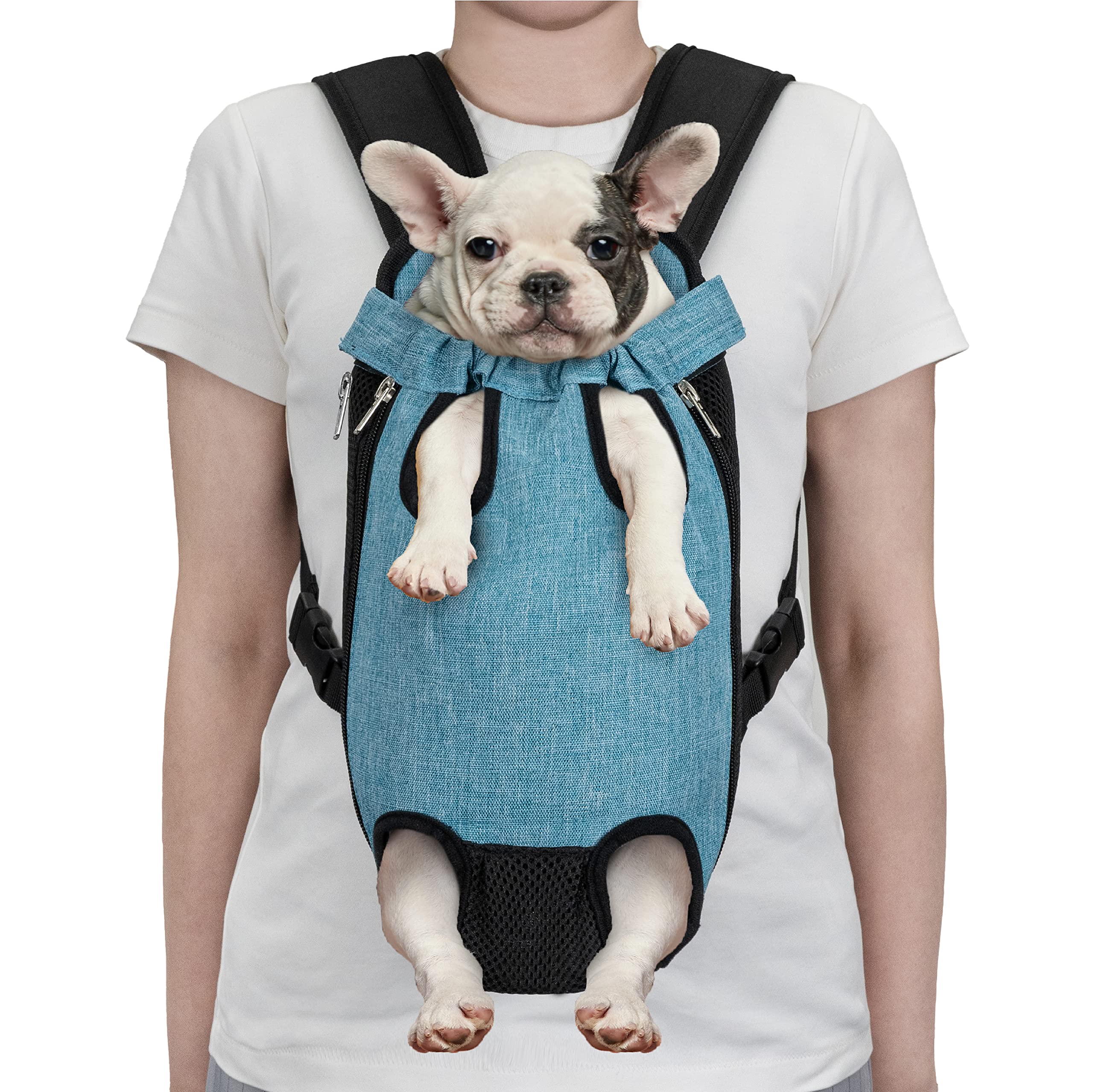 PetAmi Dog Carrier Backpack side ventilation mesh improves airflow during hikes