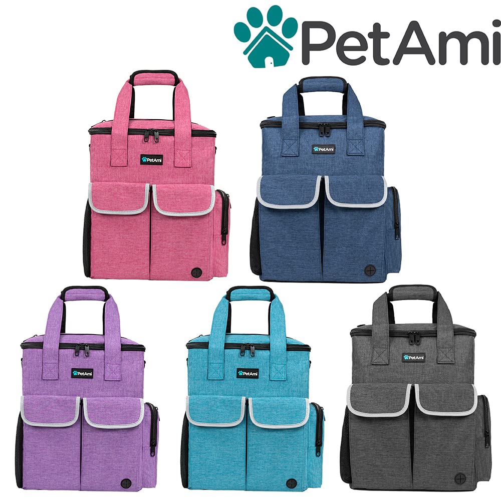 PetAmi dog travel bag adjustable strap for comfortable carrying