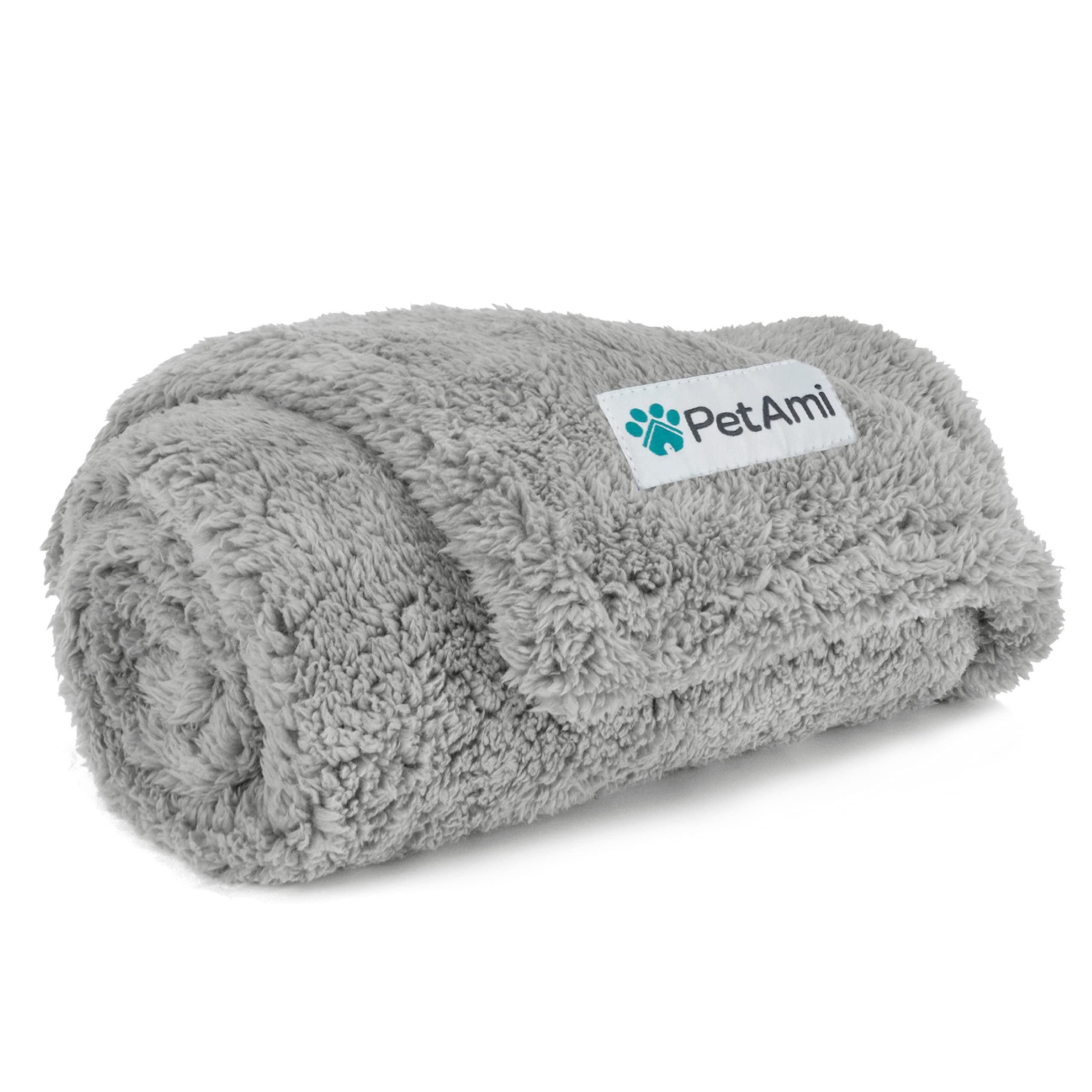 PetAmi fluffy waterproof blanket protects your couch from spills.