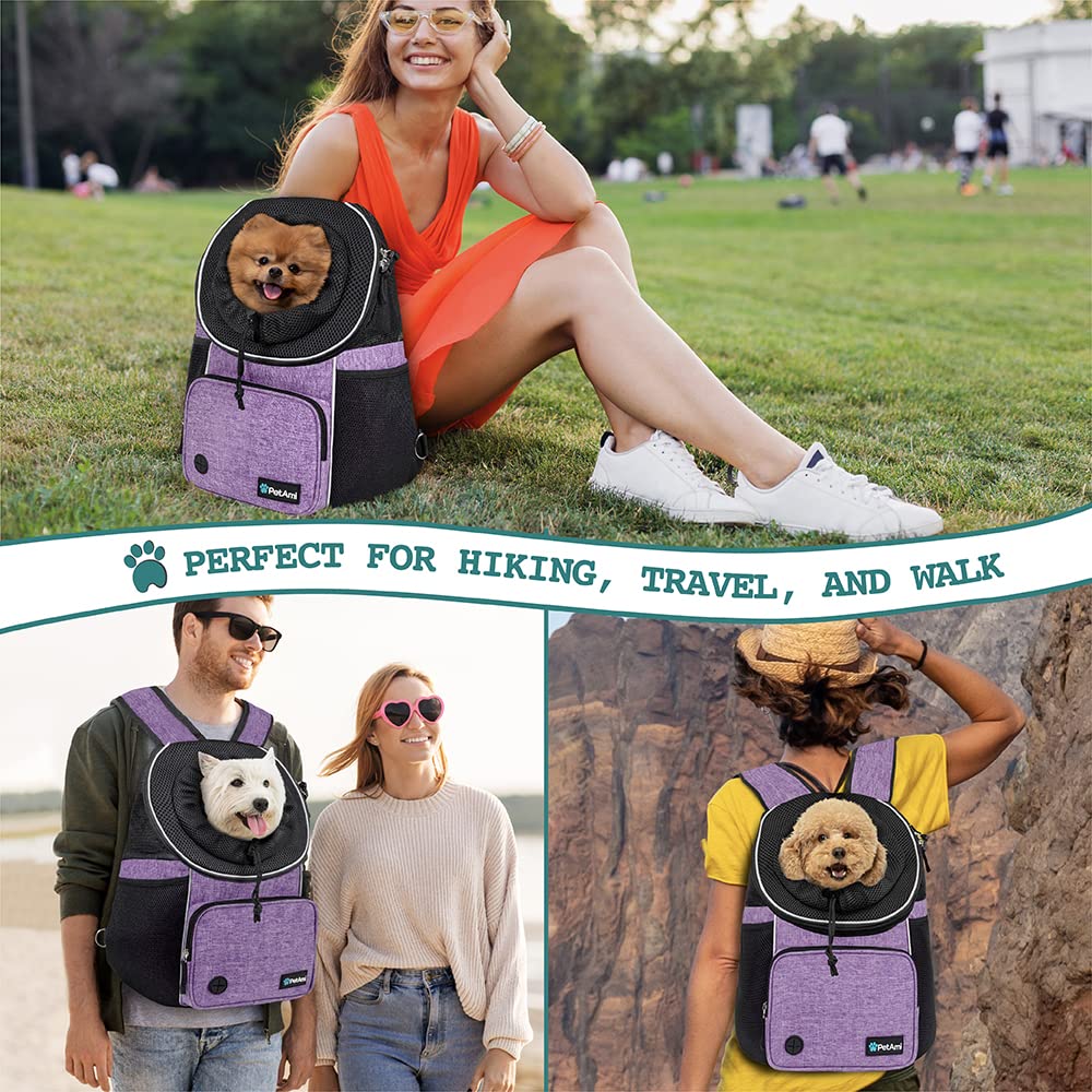 PetAmi front-pocket-and-side-pockets keep essentials organized on hikes.
