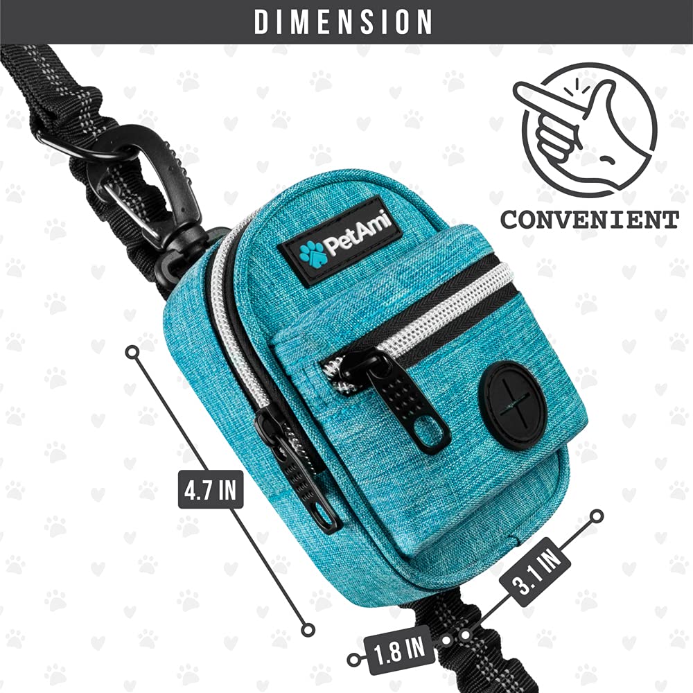 PetAmi inner mesh pocket helps organize dog essentials.