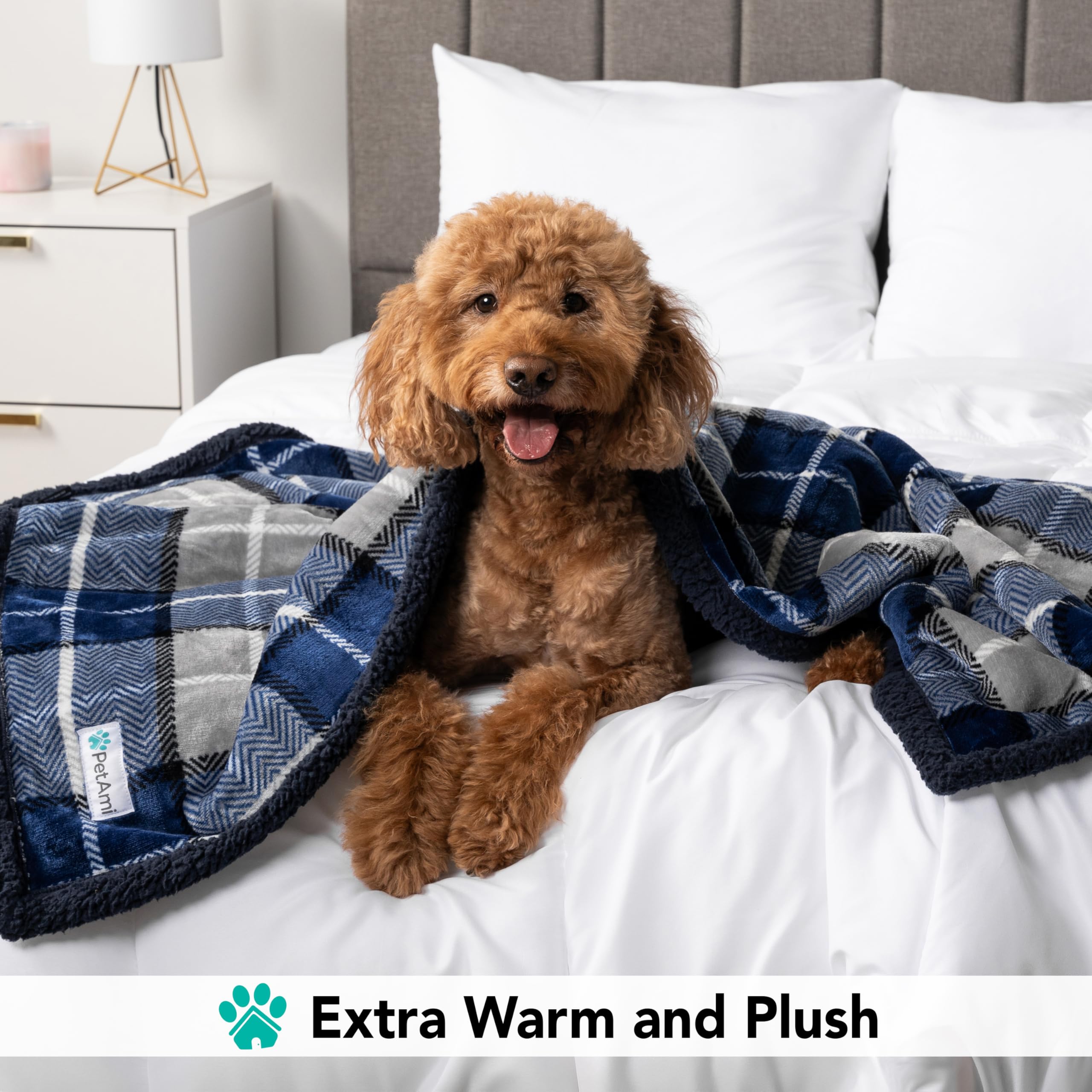 PetAmi machine-washable blanket simplifies cleanup after pet adventures
